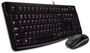 Logitech Klawiatura + mysz, Desktop MK120 [920-002563]