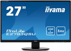 IIYAMA Monitor Prolite WQHD FLICKER FREE [E2783QSU-B1]