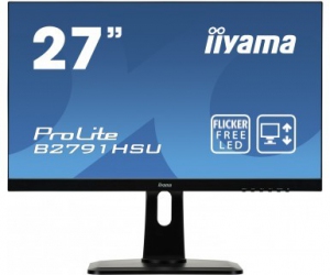 IIYAMA Monitor ProLite UltraSlim FlickerFree BlueLightReducer + FreeSync [ B2791HSU-B1]