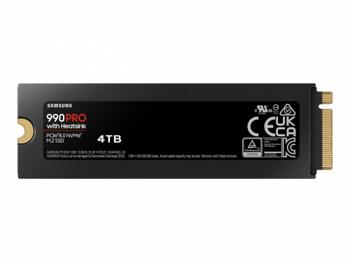 Samsung DYSK SSD 990PRO Heatsink 4TB [MZ-V9P4T0CW]