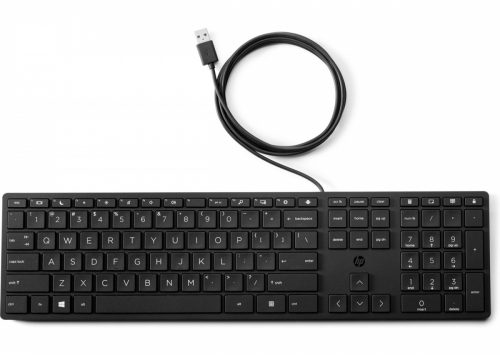 HP Wired Desktop 320K Keyboard (Halley) (9SR37AA)