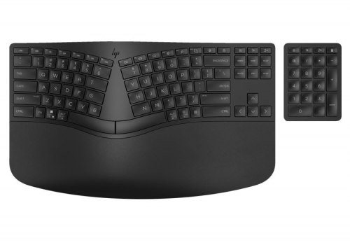 Klawiatura bezprzewodowa HP 965 BLK Ergonomic [7E756AA]