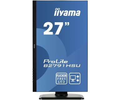 IIYAMA Monitor ProLite UltraSlim FlickerFree BlueLightReducer + FreeSync [ B2791HSU-B1]