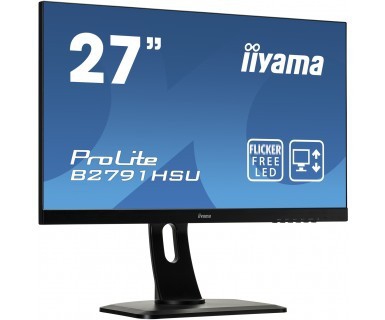 IIYAMA Monitor ProLite UltraSlim FlickerFree BlueLightReducer + FreeSync [ B2791HSU-B1]