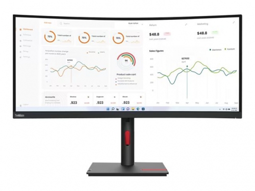 Monitor Lenovo ThinkVision T34w-30  with MC60 34